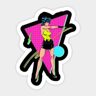 Punk Girl Sticker